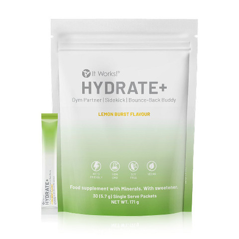 It Works Hydrate Plus - Électrolyte en poudre